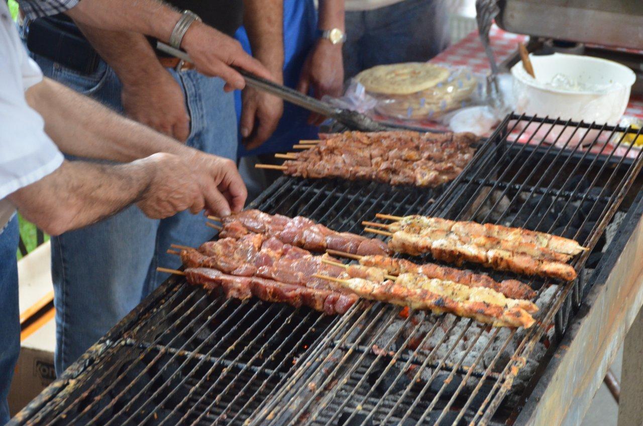 Souvlaki at DOWNTOWN STREET FAIR